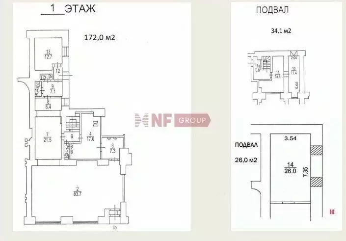 Торговая площадь в Москва Мясницкая ул., 24/7С2 (236 м) - Фото 2