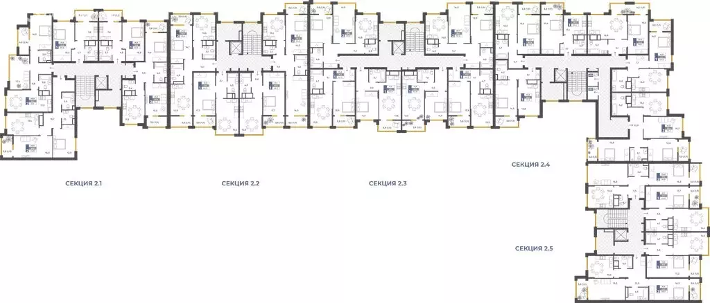 1-комнатная квартира: Перевальное, ЖК Предгорье (40.5 м) - Фото 2
