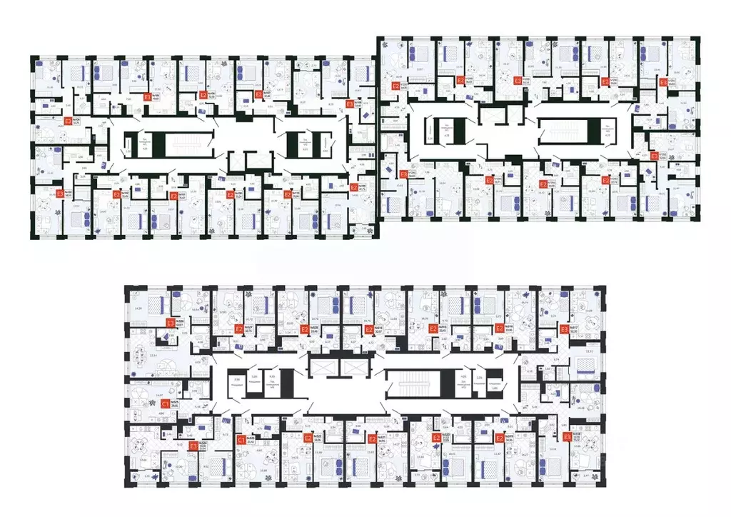 1-к кв. Тульская область, Тула Мясново мкр, Желания жилой комплекс ... - Фото 2