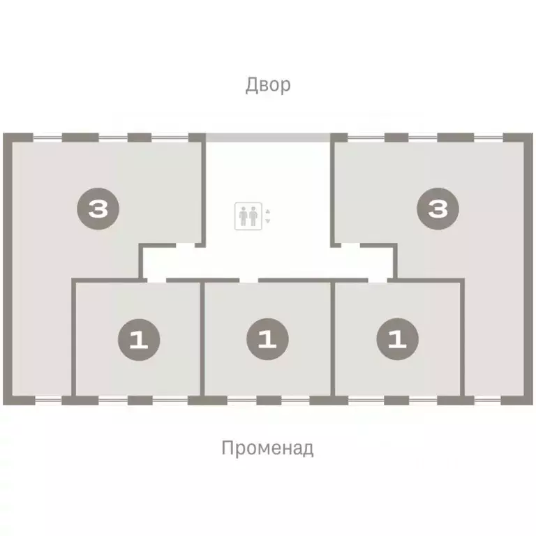3-к кв. Омская область, Омск  (84.79 м) - Фото 2