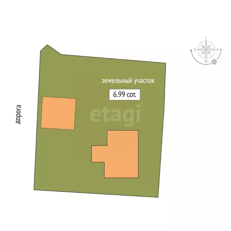 Дом в Ханты-Мансийский АО, Сургут № 41 Рябинка садоводческий ... - Фото 2