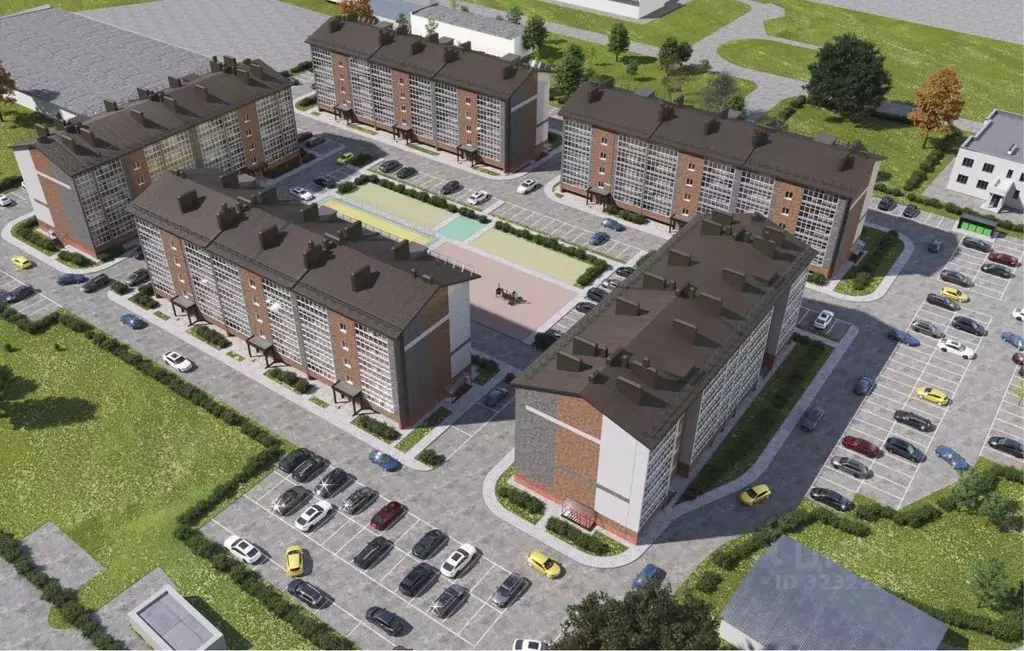 2-к кв. Татарстан, с. Пестрецы ул. Казанская, 16Б/3 (58.1 м) - Фото 2