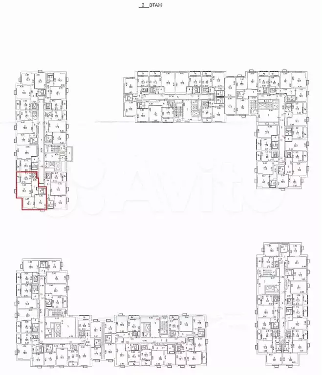 Аукцион: 3-к. квартира, 68,7 м, 2/17 эт. - Фото 1