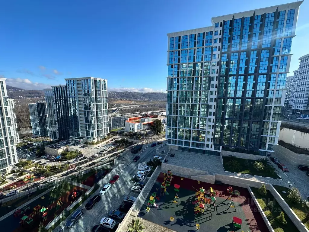 Студия Краснодарский край, Сочи Бытха мкр, ул. Ясногорская, 16/6к5 ... - Фото 1