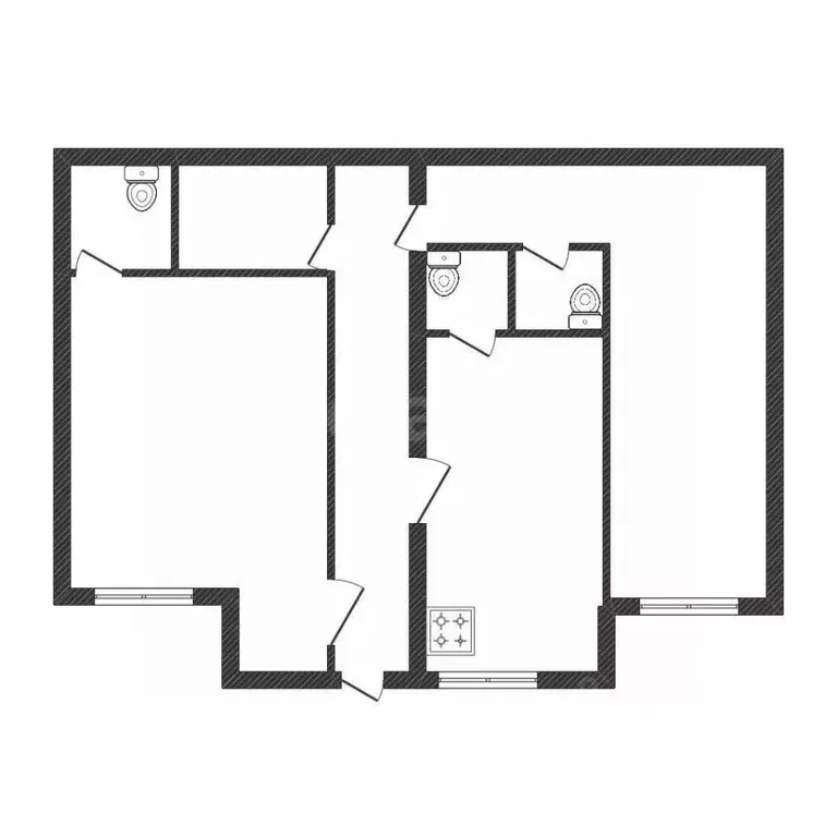 3-к кв. Брянская область, Брянск Белобережская ул., 22 (98.0 м) - Фото 2