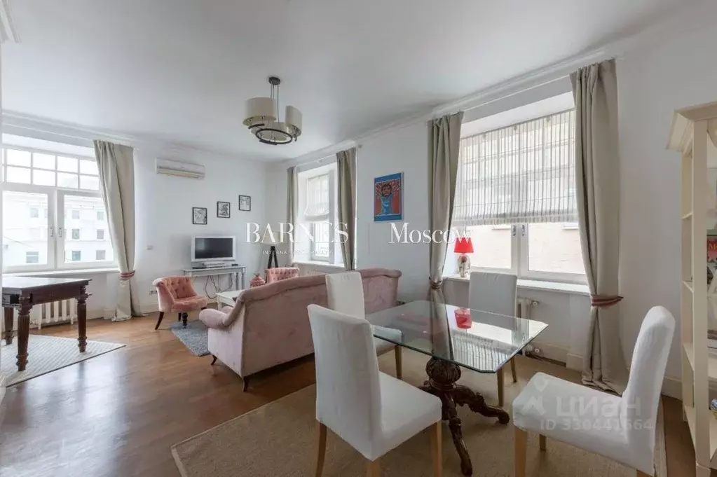 3-к кв. Москва ул. Большая Ордынка, 9/4С1 (80.0 м) - Фото 2