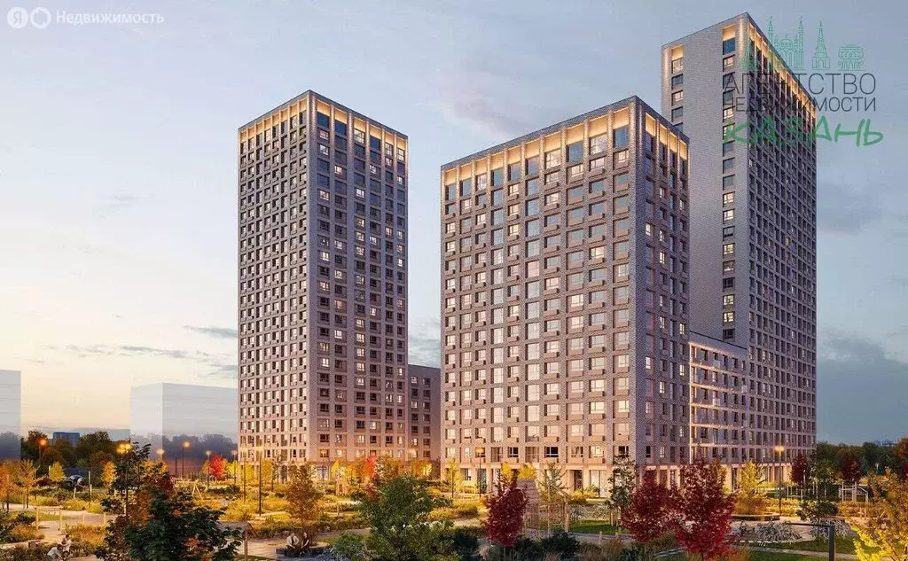 1-комнатная квартира: Казань, улица Журналистов, 50 (35.1 м) - Фото 2