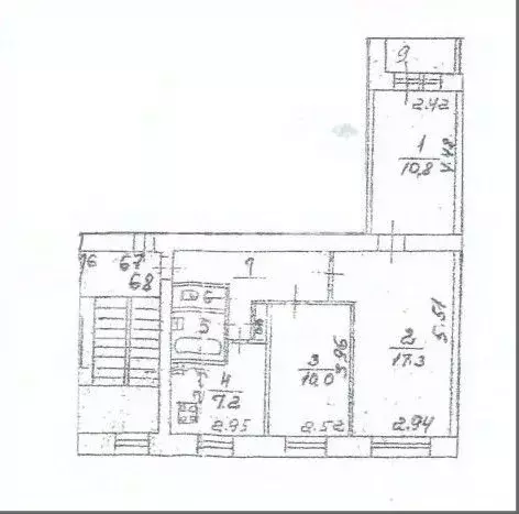 Комната Московская область, Королев Юбилейный мкр, ул. Героев ... - Фото 2
