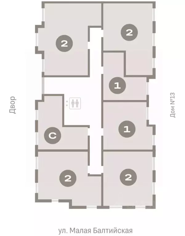 2-к кв. Ленинградская область, Ломоносовский район, Аннинское ... - Фото 2