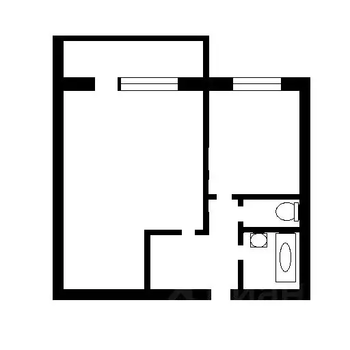 1-к кв. Москва Совхозная ул., 10К2 (39.0 м) - Фото 1