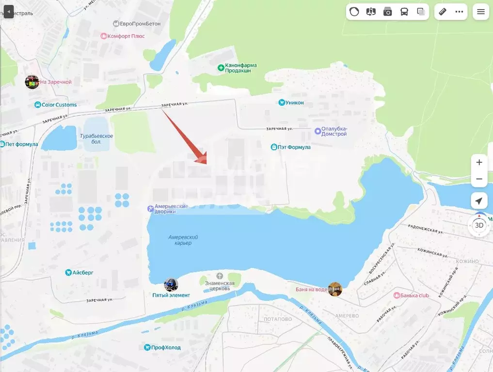 Склад в Московская область, Щелково Заречная ул., 153к1 (2131 м) - Фото 1