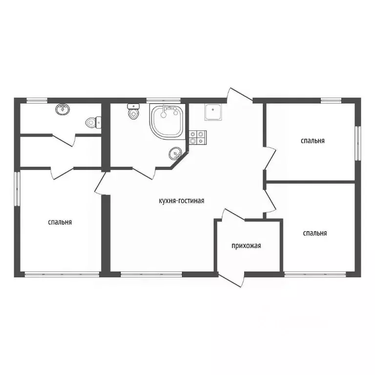 Дом в Воронежская область, Рамонский район, с. Новоживотинное ул. ... - Фото 2