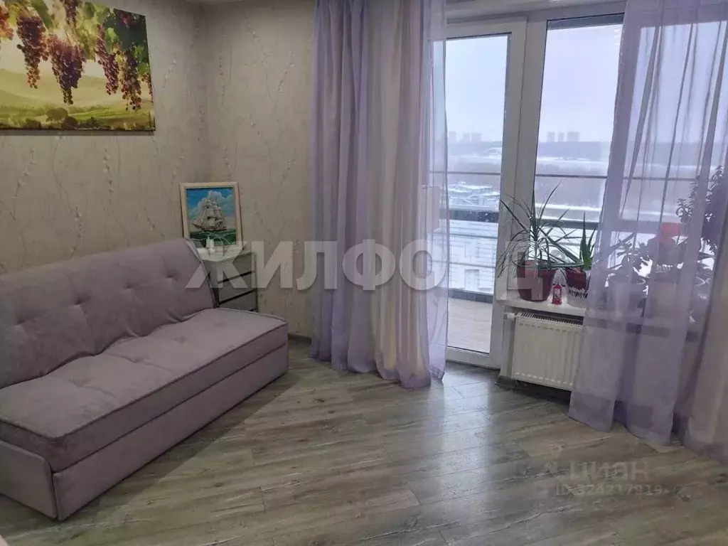 1-к кв. Новосибирская область, Новосибирск Большевистская ул., 100 ... - Фото 1