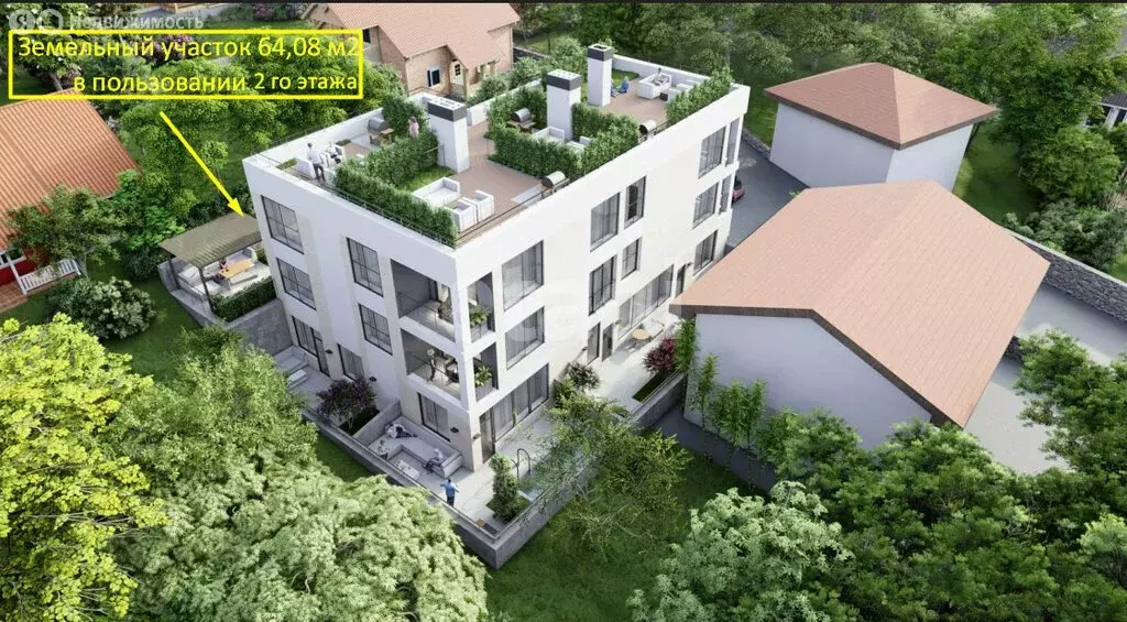 1-комнатная квартира: Ялта, улица Репина, 21 (43.9 м) - Фото 2