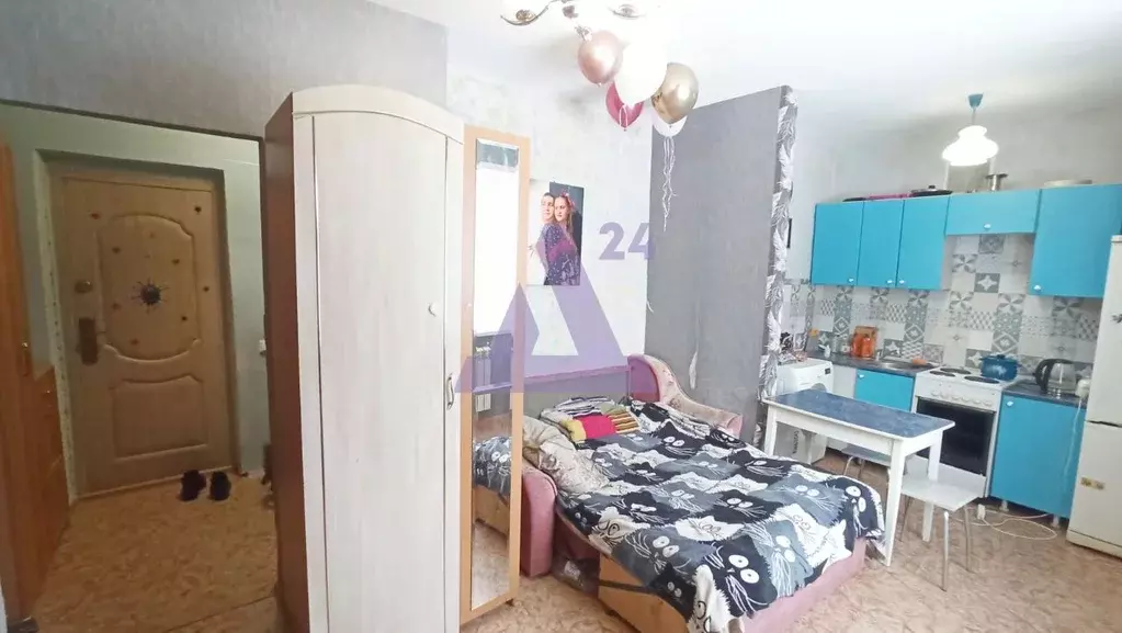 Студия Алтайский край, Новоалтайск Прудская ул., 15Г (24.8 м) - Фото 1