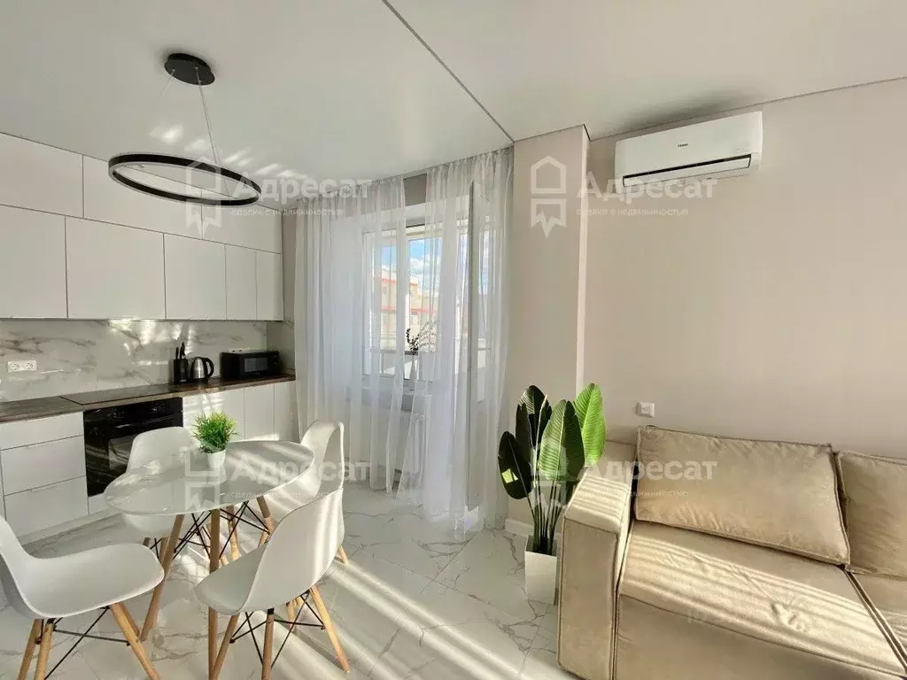 1-к кв. Волгоградская область, Волгоград Баррикадная ул., 1 (45.9 м) - Фото 1