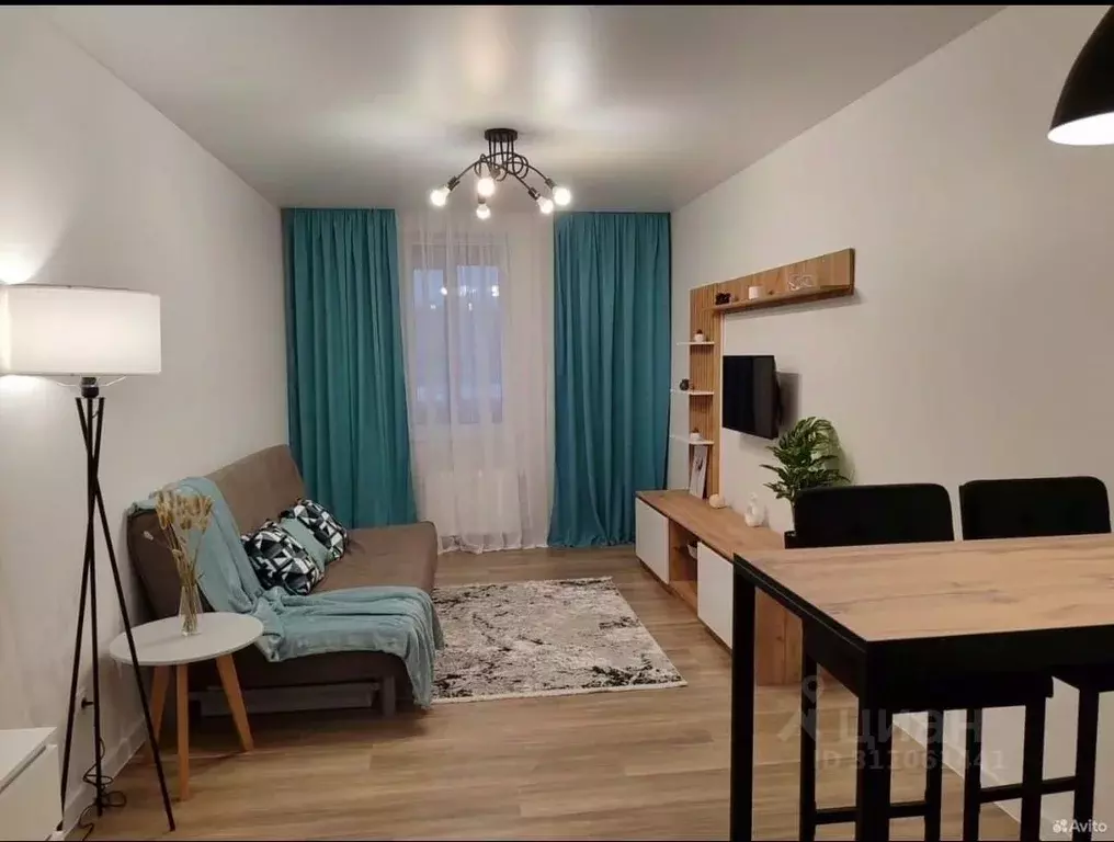 Студия Ленинградская область, Мурино Всеволожский район, просп. ... - Фото 1