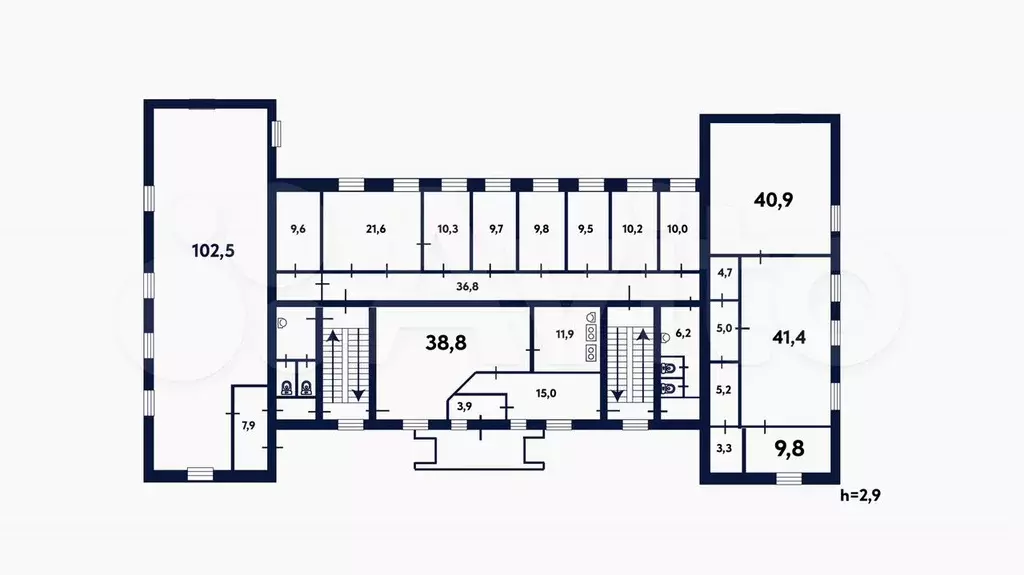 Аренда здания 1700 м2 - Фото 1