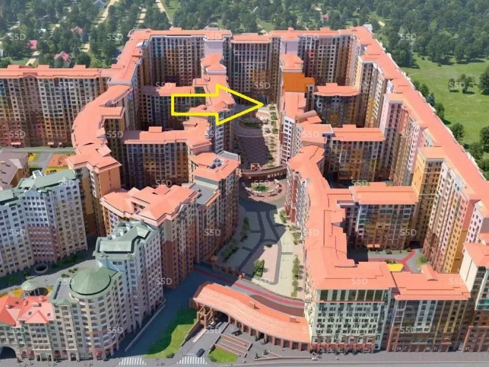 Торговая площадь в Московская область, Ленинский городской округ, пос. ... - Фото 1