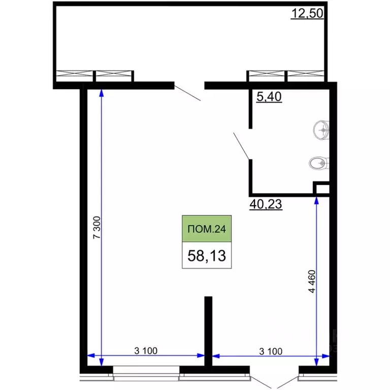 Помещение свободного назначения в Краснодарский край, Краснодар ... - Фото 2