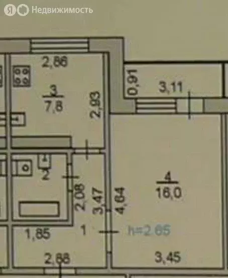 1-комнатная квартира: Липецк, улица Бунина, 10 (33.5 м) - Фото 1