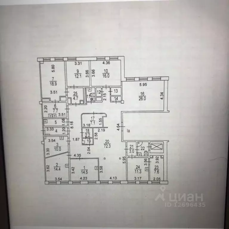 Помещение свободного назначения в Москва ул. 6-я Новые Сады, 2к1 (262 ... - Фото 2