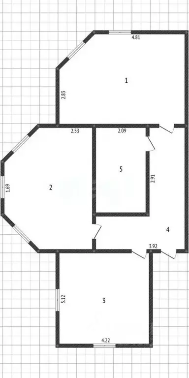 2-к кв. Белгородская область, Белгородский район, Дубовское с/пос, ... - Фото 2