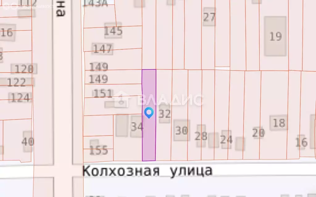 Участок в Батайск, Колхозная улица, 34 (6.61 м) - Фото 2