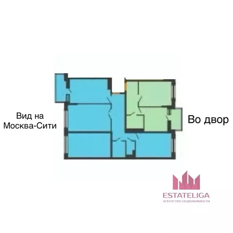 4-к кв. Москва Хорошевское ш., 25Ак2 (140.0 м) - Фото 2