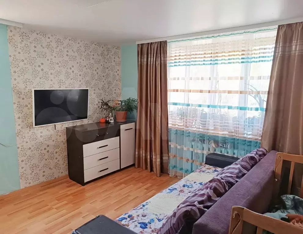 1-к. квартира, 30 м, 1/2 эт. - Фото 1