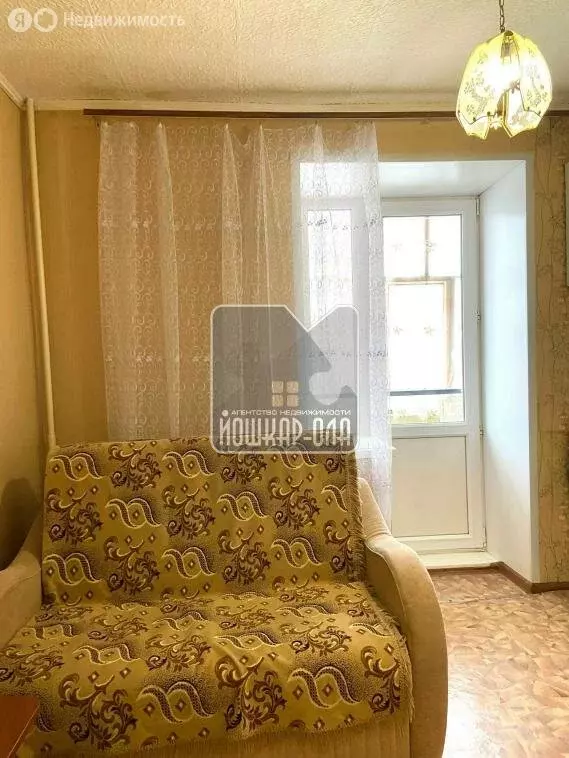 1-комнатная квартира: Йошкар-Ола, улица Рябинина, 35 (30 м) - Фото 2