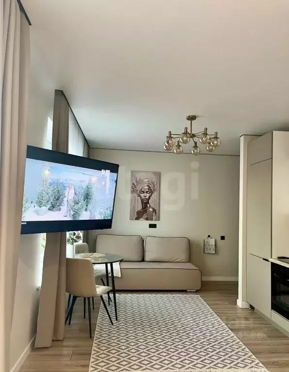 Студия Тюменская область, Тюмень ул. Пожарных и Спасателей, 1к1 (31.0 ... - Фото 2