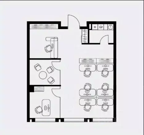 Офис в Москва Дербеневская ул., вл1 (73 м) - Фото 2