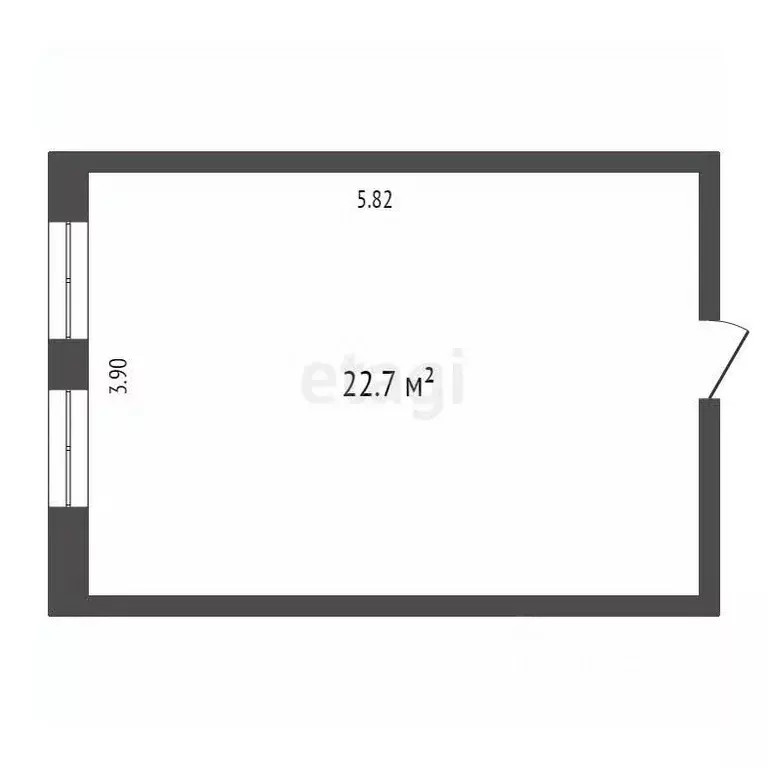 Комната Санкт-Петербург Мичуринская ул., 12 (23.0 м) - Фото 1