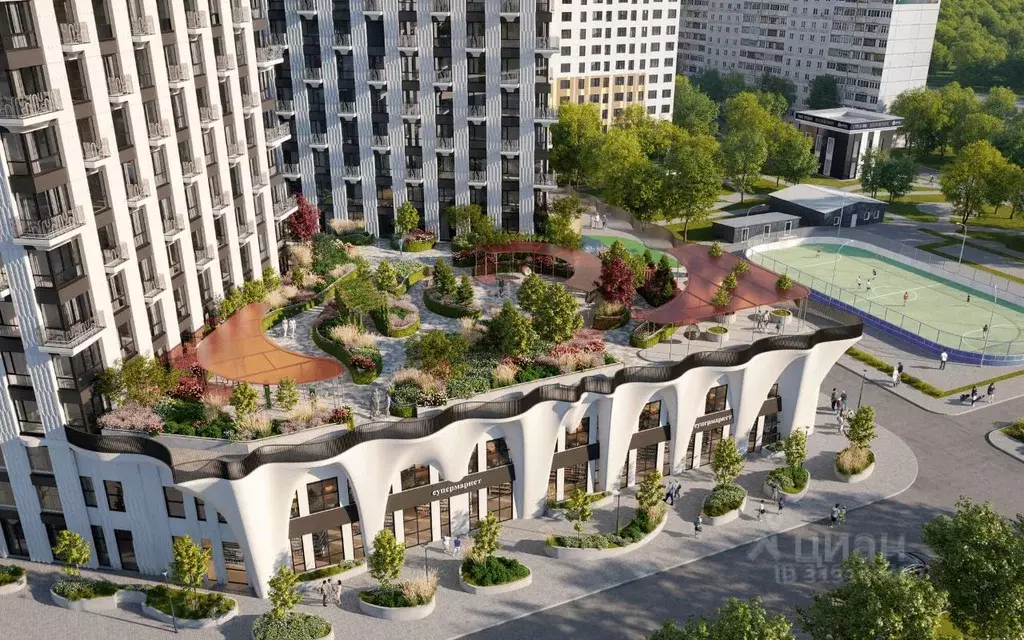 3-к кв. Москва ул. Народного Ополчения, 15К2 (112.0 м) - Фото 2