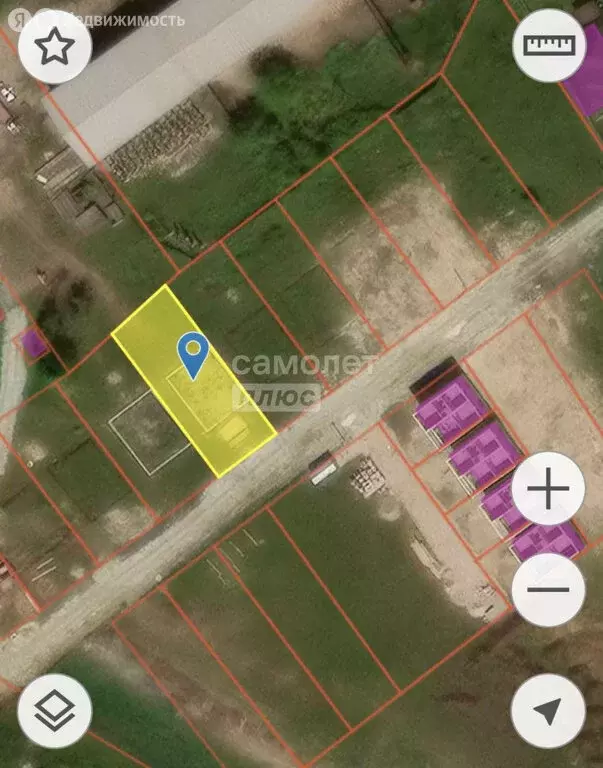 Участок в село Нартан, улица Братьев Нагоевых (6.74 м) - Фото 1