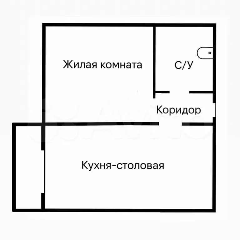 1-к. квартира, 43 м, 17/26 эт. - Фото 0