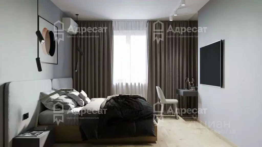 3-к кв. Волгоградская область, Волгоград ул. Расула Гамзатова, 7 (83.3 ... - Фото 2