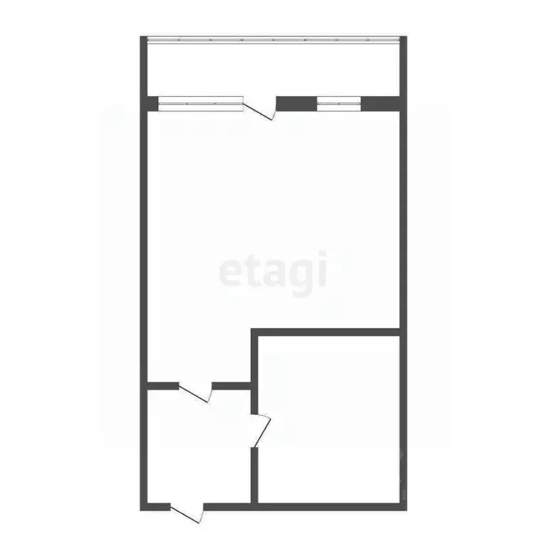 Студия Алтайский край, Бийск Социалистическая ул., 26 (40.2 м) - Фото 2