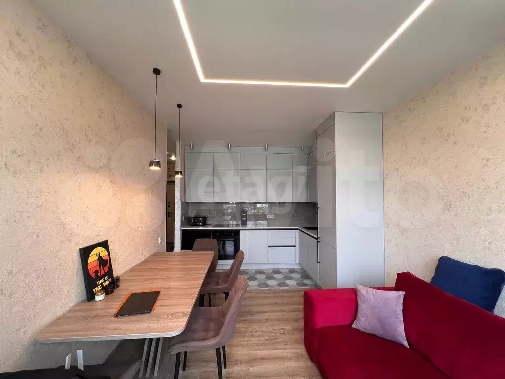 1-к. квартира, 40 м, 6/14 эт. - Фото 1