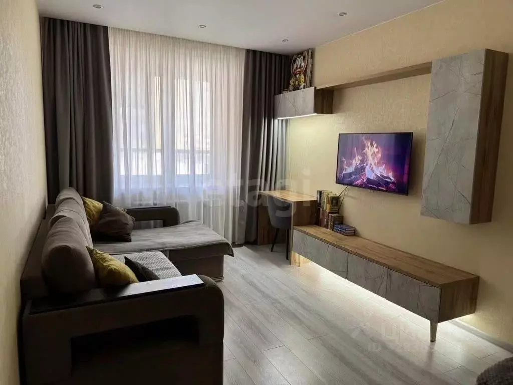 1-к кв. Татарстан, Казань ул. Серова, 28Б (34.0 м) - Фото 1