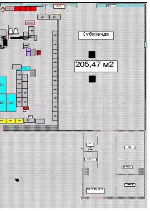 Аренда помещения свободного назначения 205 кв.м - Фото 0