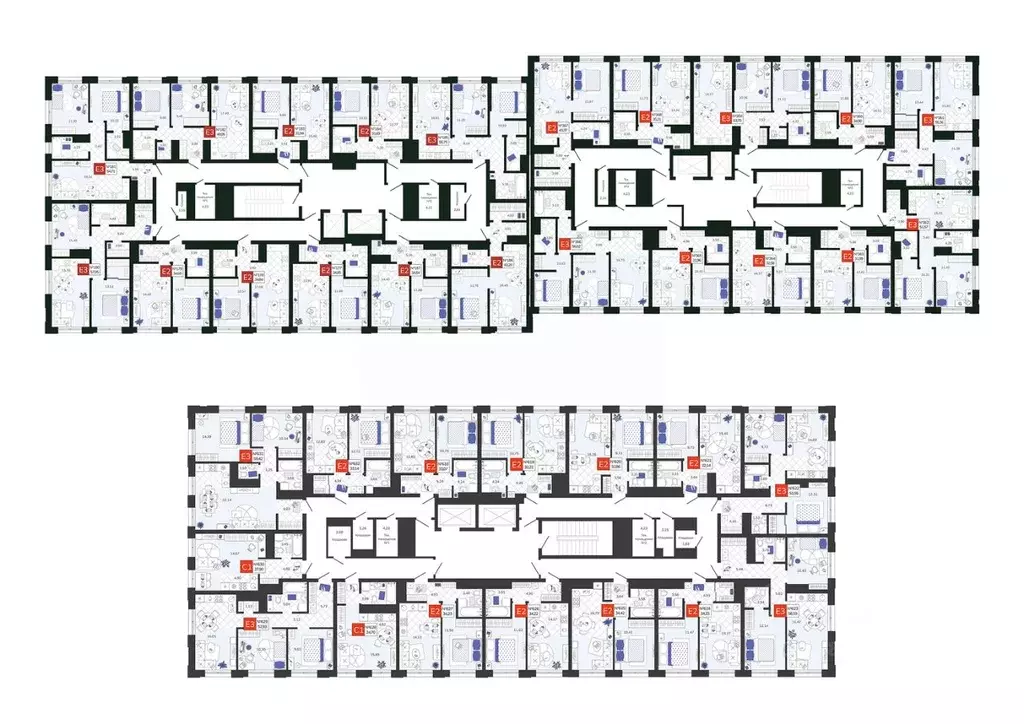 2-к кв. Тульская область, Тула Мясново мкр, Желания жилой комплекс ... - Фото 2