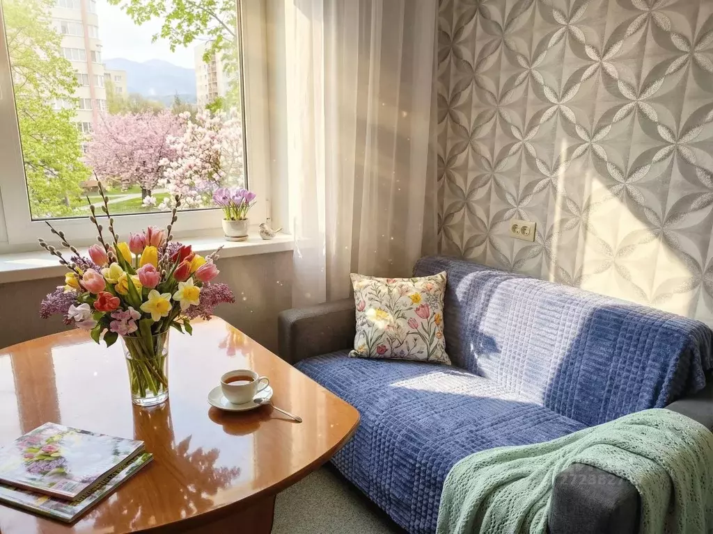 1-к кв. Самарская область, Тольятти 16-й кв-л, бул. Цветной, 5 (33.0 ... - Фото 2