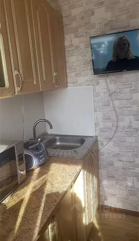 1-к кв. Омская область, Омск Заозерный мкр, ул. Бородина, 8/1 (31.0 м) - Фото 1