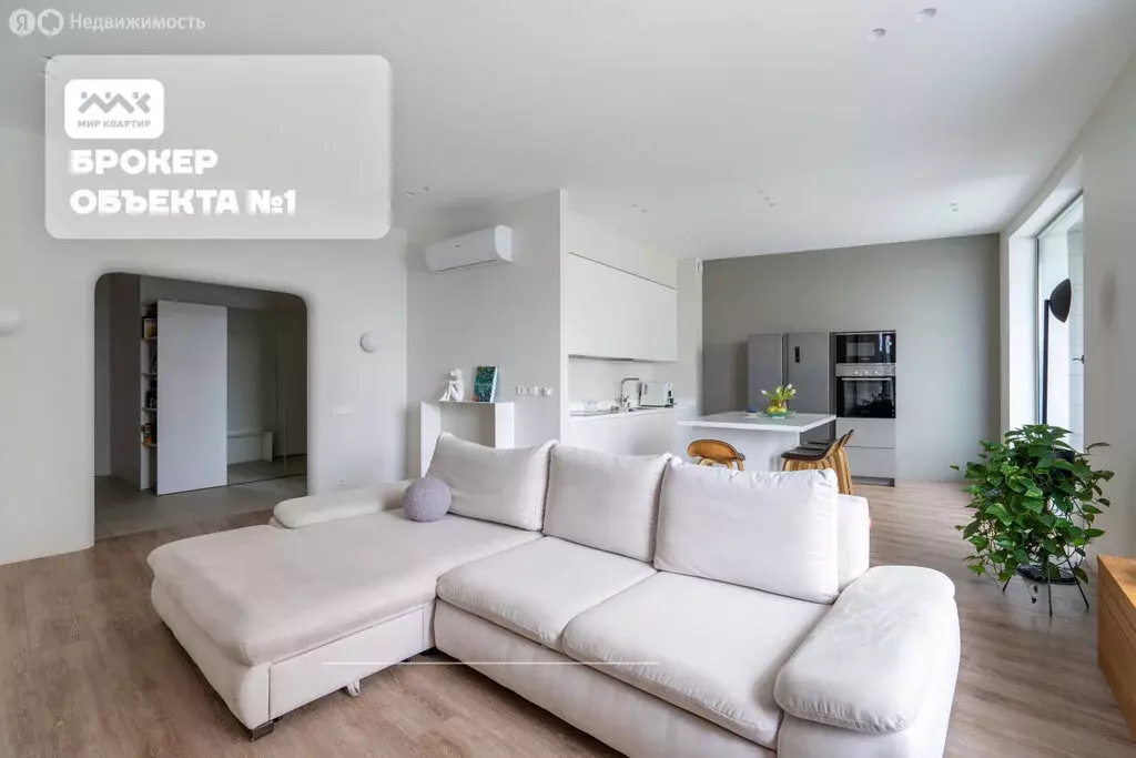 3-комнатная квартира: Санкт-Петербург, Приморский проспект, 46 (98.7 ... - Фото 1