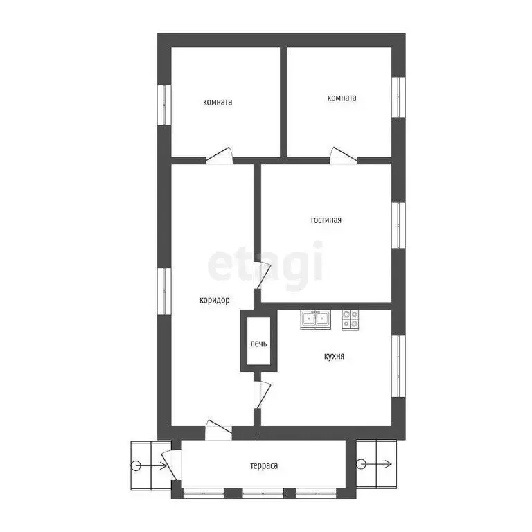 Дом в Челябинская область, Сосновский муниципальный округ, посёлок ... - Фото 0