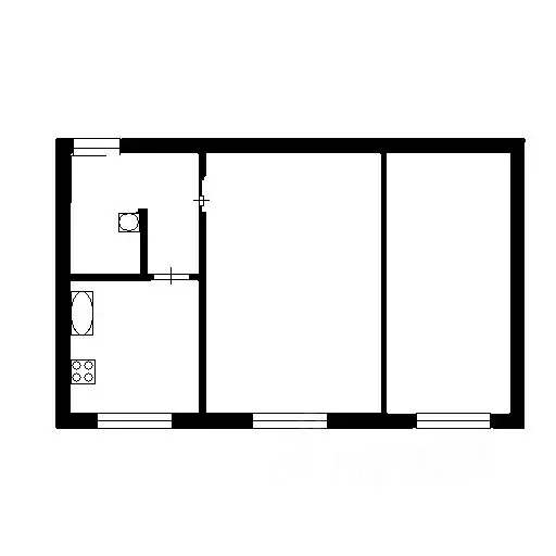 2-к кв. Башкортостан, Уфа ул. Богдана Хмельницкого, 47 (38.7 м) - Фото 2