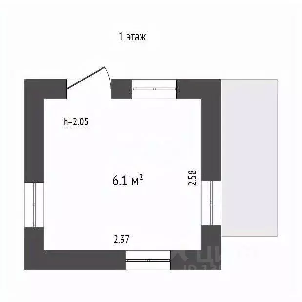 Дом в Крым, Ялта ул. Большевистская, 20 (708 м) - Фото 1