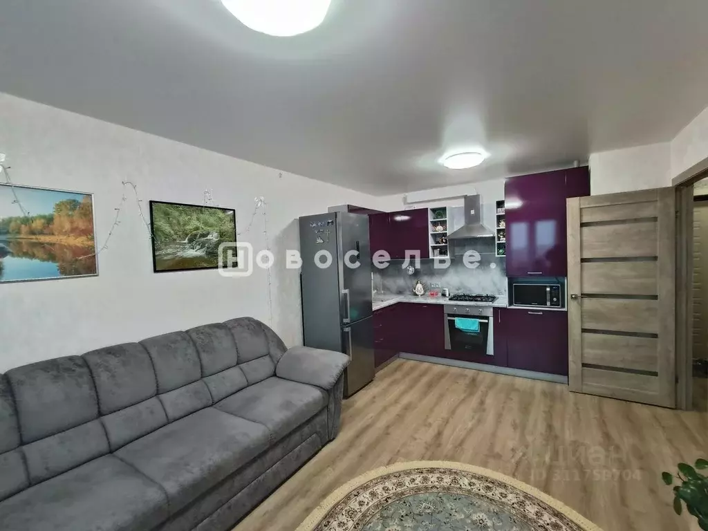 1-к кв. Рязанская область, Рязань ул. Брестская, 3 (44.0 м) - Фото 0